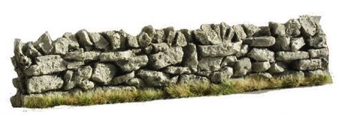 6 Inch Straight Dry Stone Wall