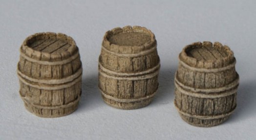 3 Small Barrels