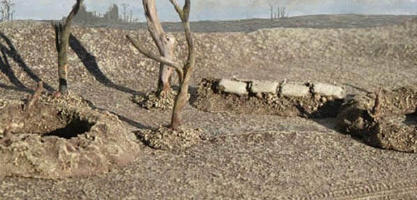 Mud Mat with Diagonal Vehicle Tracks