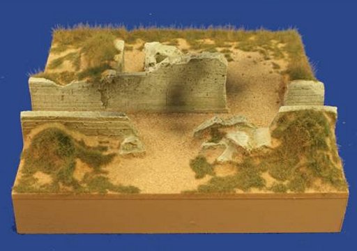 D-Day Foreshore Section with Ruined Bunker