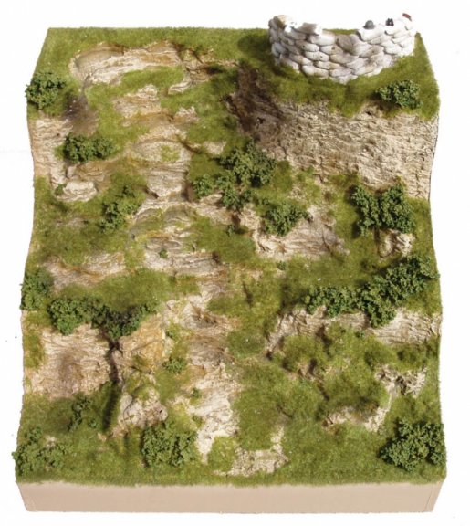 D-Day Cliff with machine Gun Nest