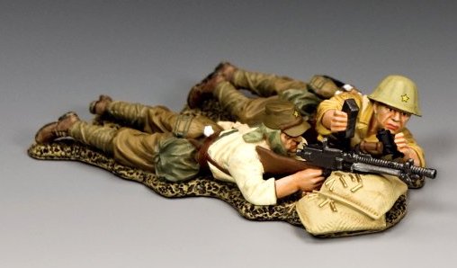 Japanese Machine Gun and Crew