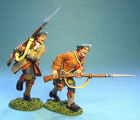 Lowland Infantry Attacking with Musket