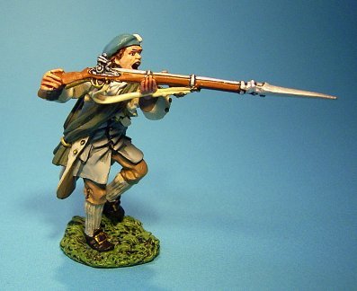 Lowland Infantry Attacking With Musket