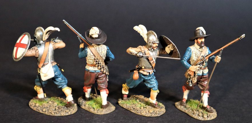 Virginia Militia, Anglo-Powhatan Wars