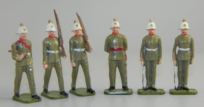 British Soldiers in Pith Caps, North Africa