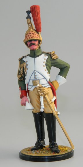 French Officer Imperial Guard Dragoons, 1812