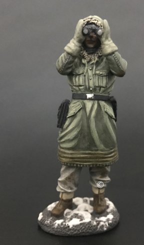 LSSAH Officer with Binoculars