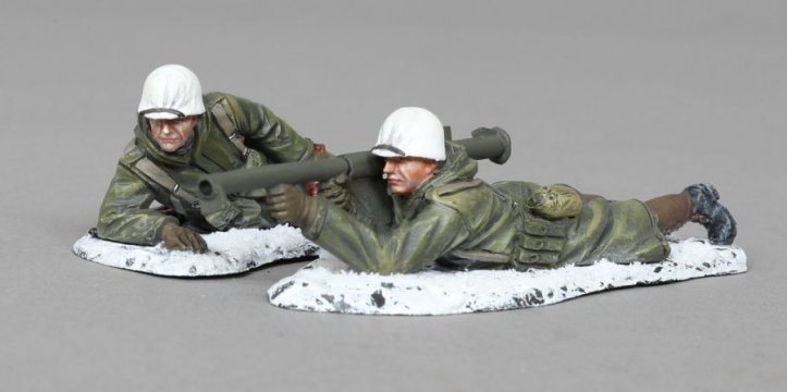 Battle of the Bulge Prone Bazooka Team