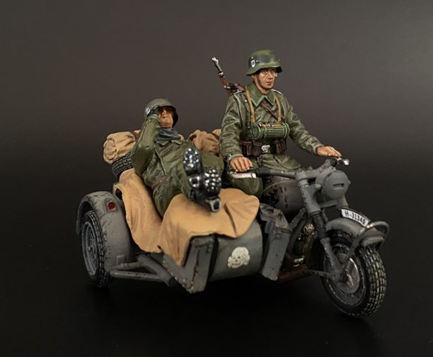 Waffen SS R75 Motorcycle with Sidecar #1