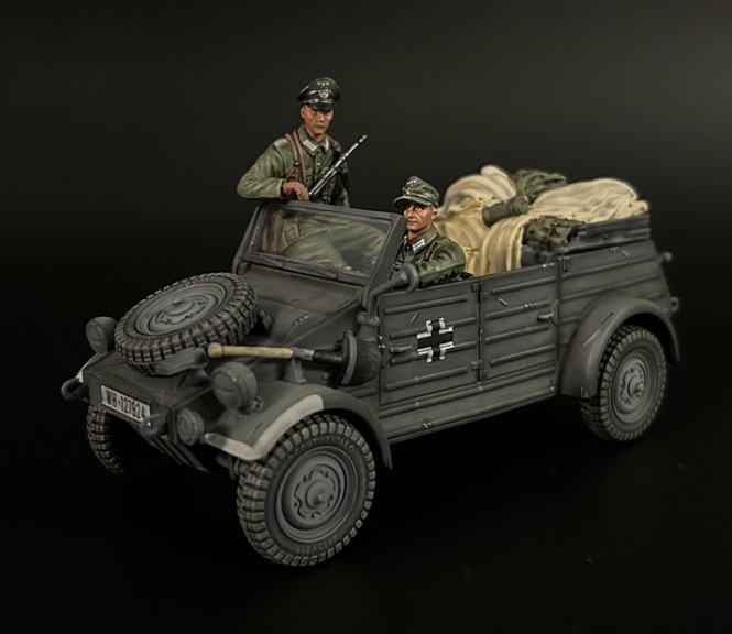 Wehrmacht Type 82 Kübelwagen with Stock