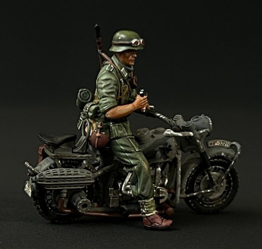 Wehrmacht Single-rider Motorcycle Scout