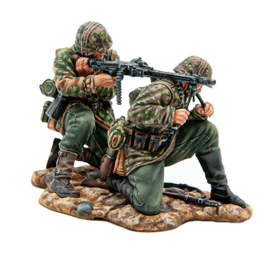 German Waffen SS Pz Grenadier MG42 Team