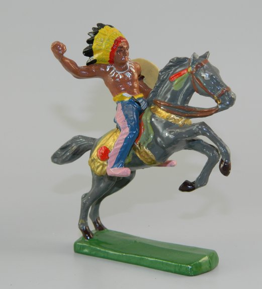 Mounted Indian Chief