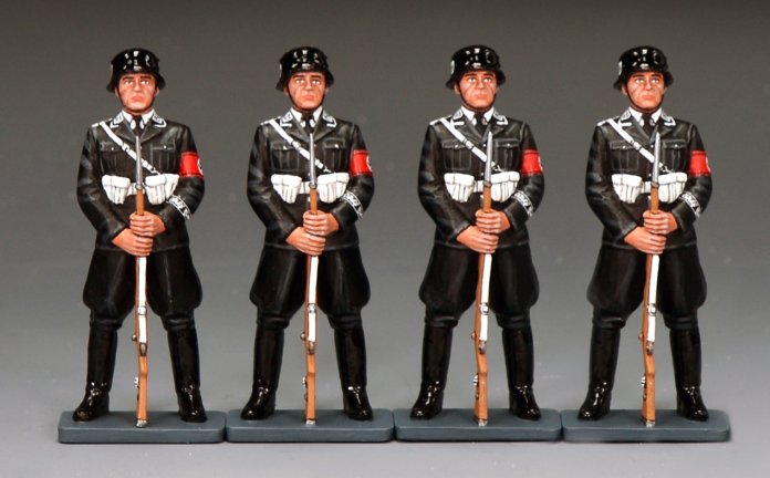 Leibstandarte At Parade Rest x 4