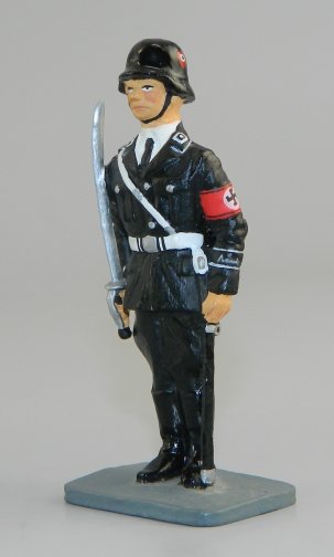 Standing to Attention with Sword