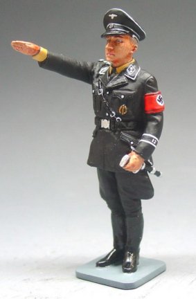 Standing Saluting Algemeine SS