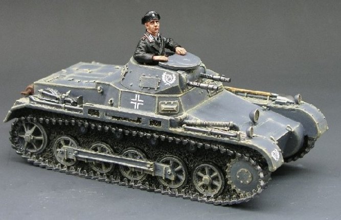 Panzer I Tankette with Vehicle Commander
