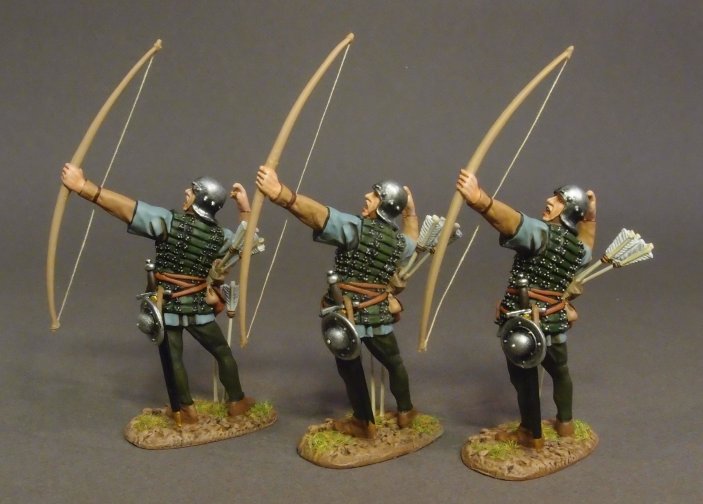 Three Lancastrian Archers, The Battle of Bosworth Field 1485