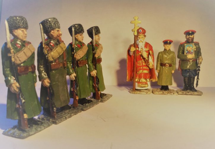 Tsar Blessing Troops Set