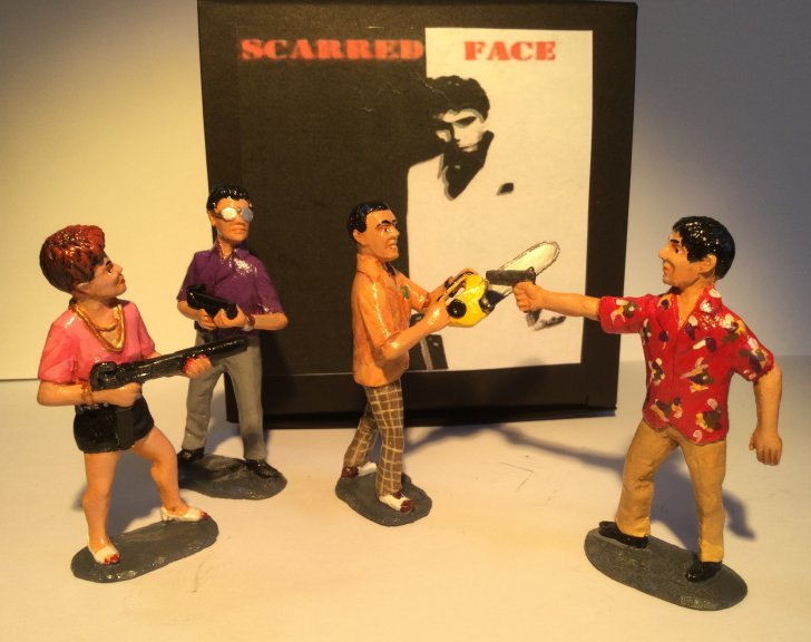 "Scarred Face" Set