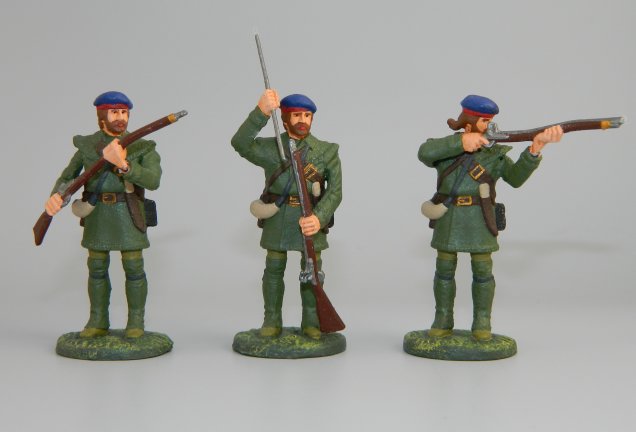 Roger's Rangers - Standing Firing, Loading & At the Ready