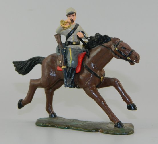 Mounted Confederate Bugler