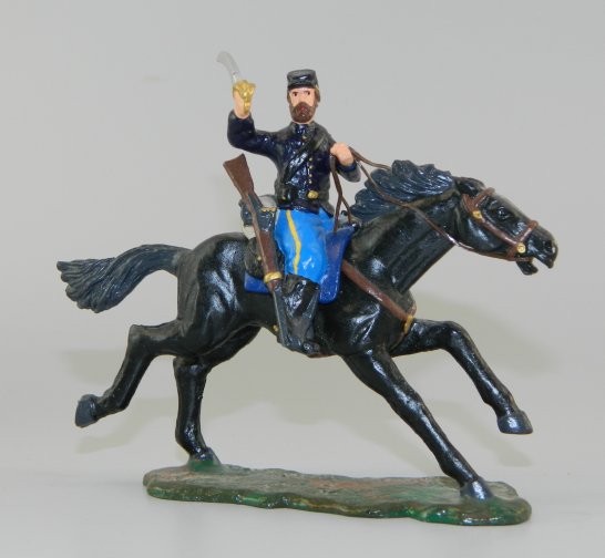 Mounted Union Soldier with Sword