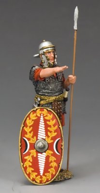 Roman Auxiliary Saluting