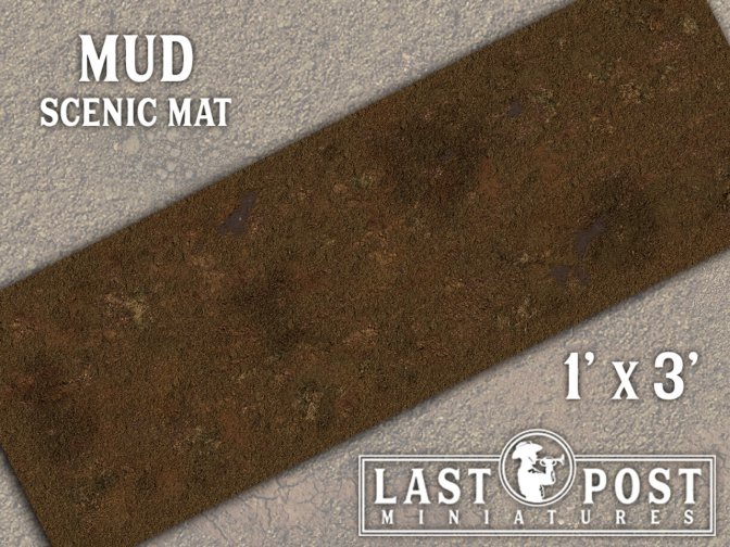 Mud Scenic Mat - 1' x 3'