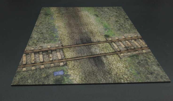 Railway Crossing/Cobblestone Mat