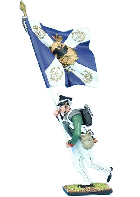 Russian Libavsky Musketeer NCO Standard Bearer #2