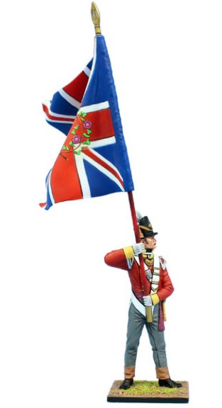 British 30th Regt of Foot Ensign Standard Bearer