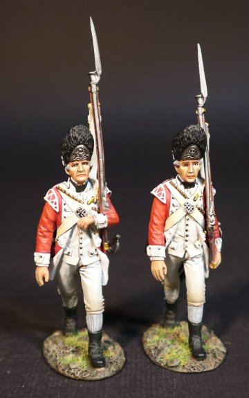 Two British Marine Grenadiers Marching, Battle of Bunker Hill