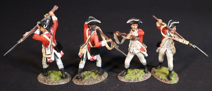 Four British Marines