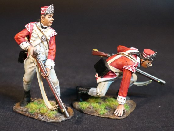Two British Marine Light Infantry