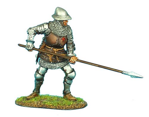 English Man-at-Arms with Spear