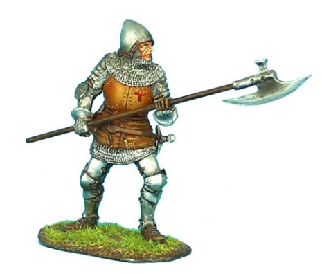 English Man-at-Arms with Halberd