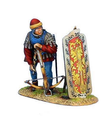 Genoese Mercenary Crossbowman Standing Loading