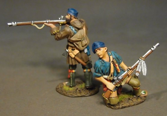 Two French Militia, Montreal Brigade