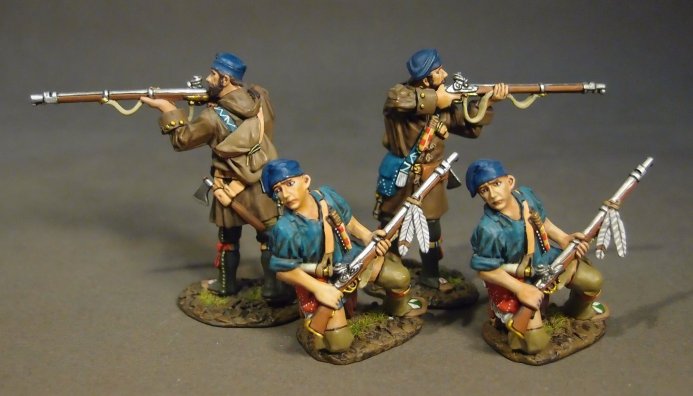 Four French Militia, Montreal Brigade