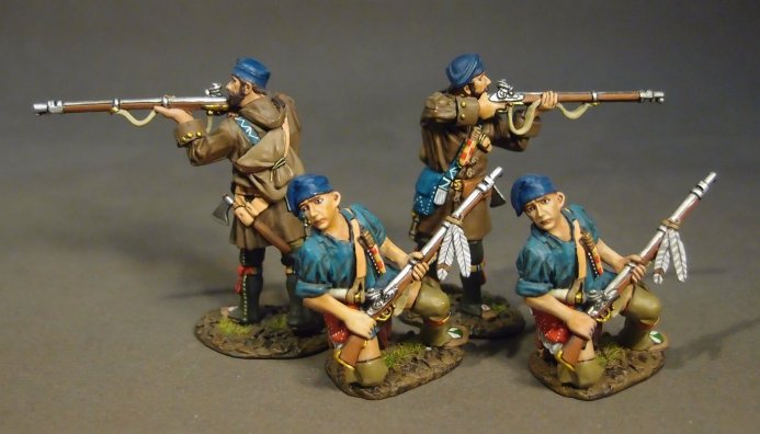 Four French Militia, Montreal Brigade