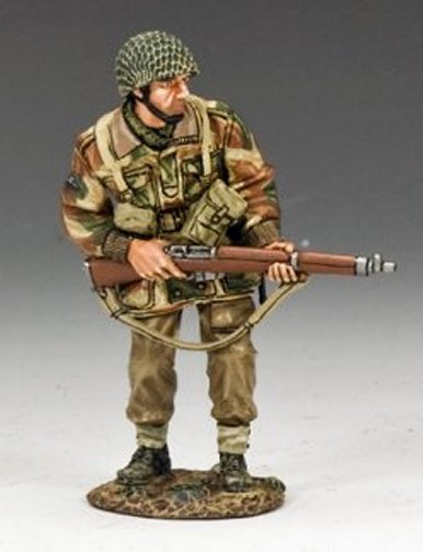 Advancing With Rifle