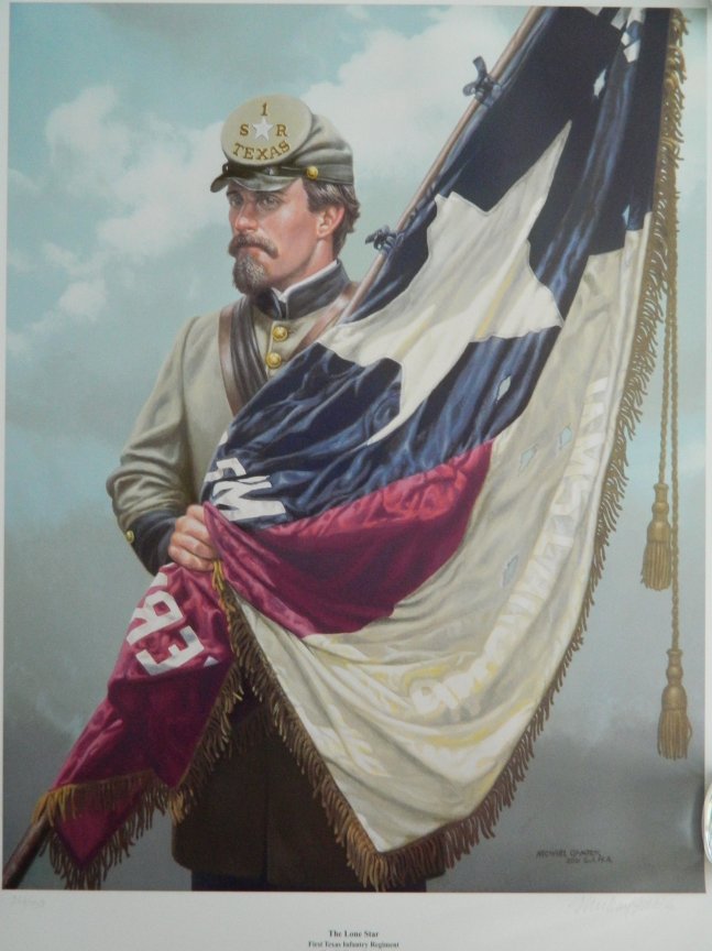 "Lone Star" First Texas Volunteer Infantry