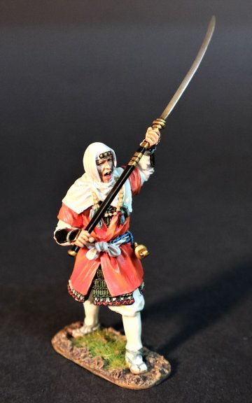 Warrior Monk in Red Robes