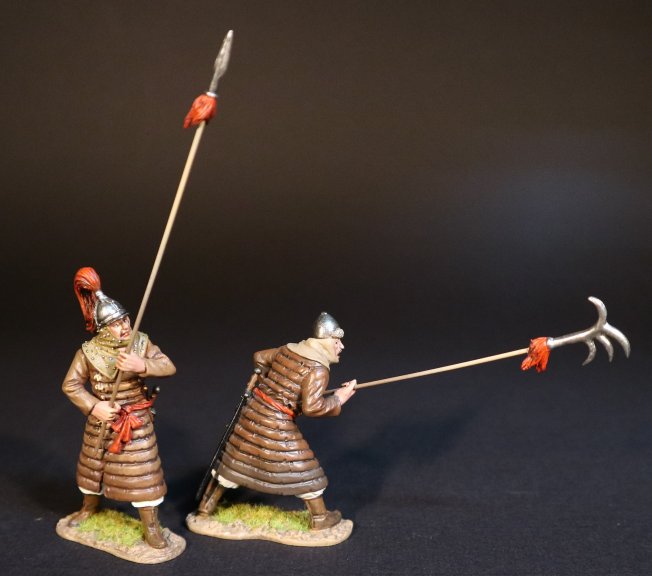 Two Korean Auxiliary Spearmen