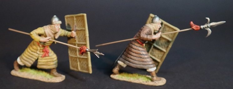 Two Korean Auxillary Spearmen