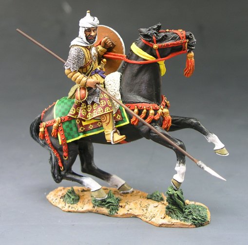 Saracen With Lance Down (Mounted)