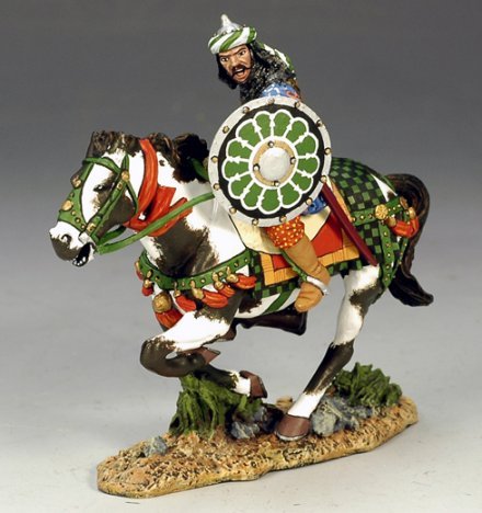 Mounted Saracen with Sword