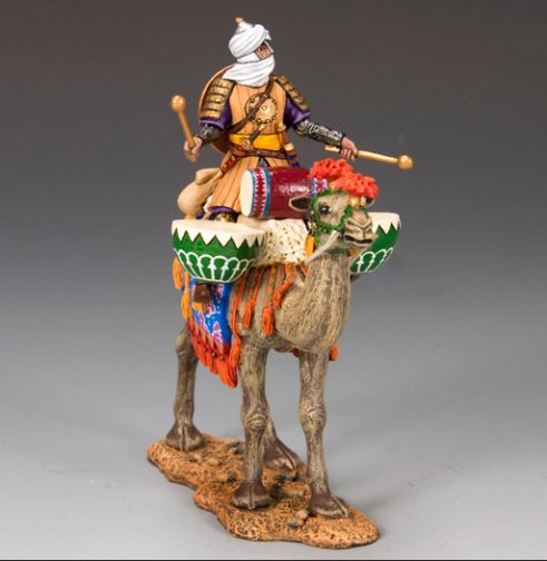 Mounted Saracen Camel Drummer